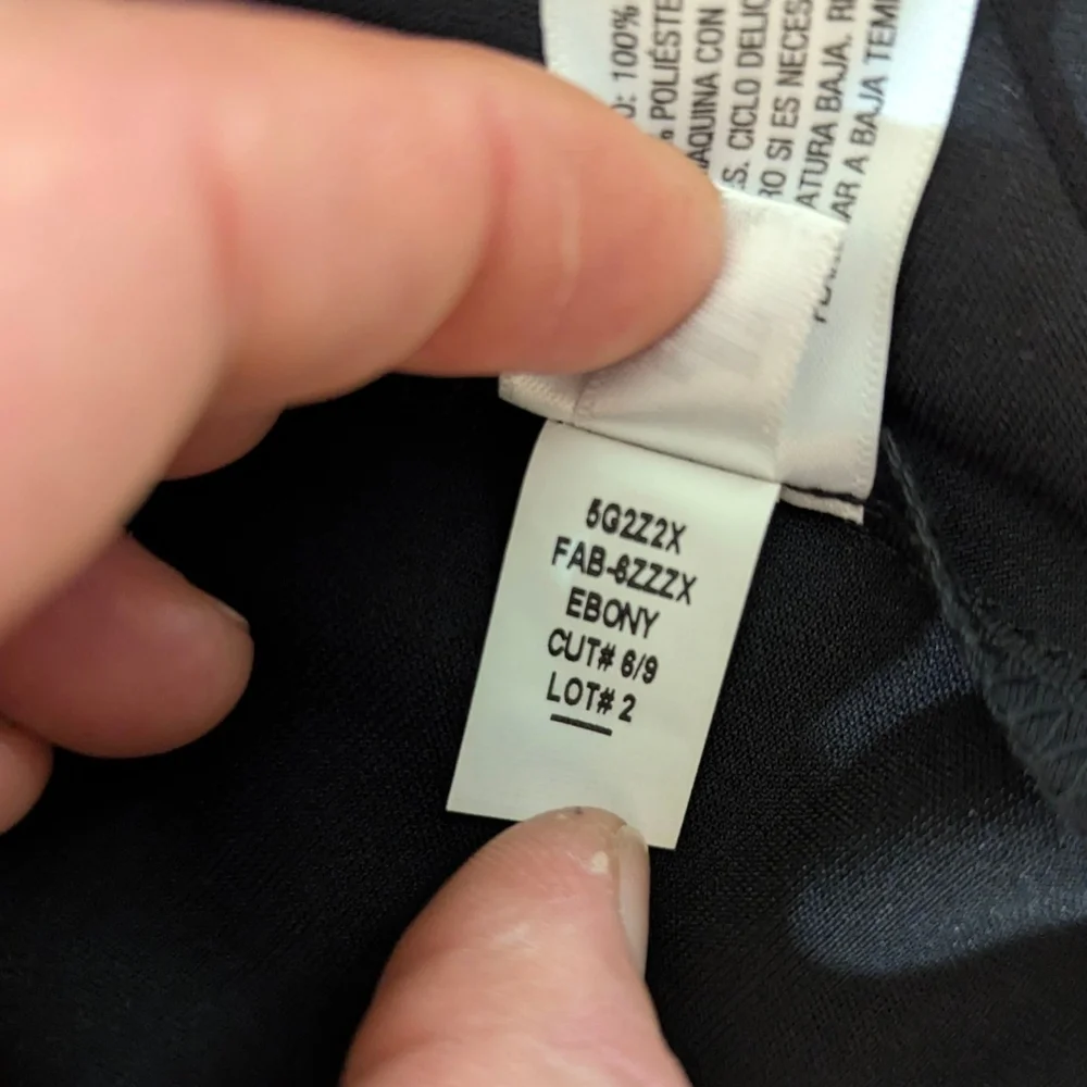 NWT Isabel Maternity by Ingrid & Isabel Asymmetrical Black Dress, Size Large